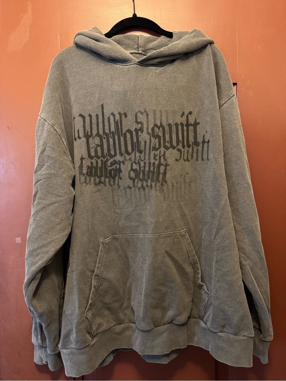 Taylor Swift Women’s Gray Hooded Pullover Sweatshirt